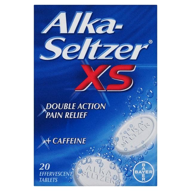 Alka Seltzer Extra Strong Pain Relief Tablets x20 - gallery image 1