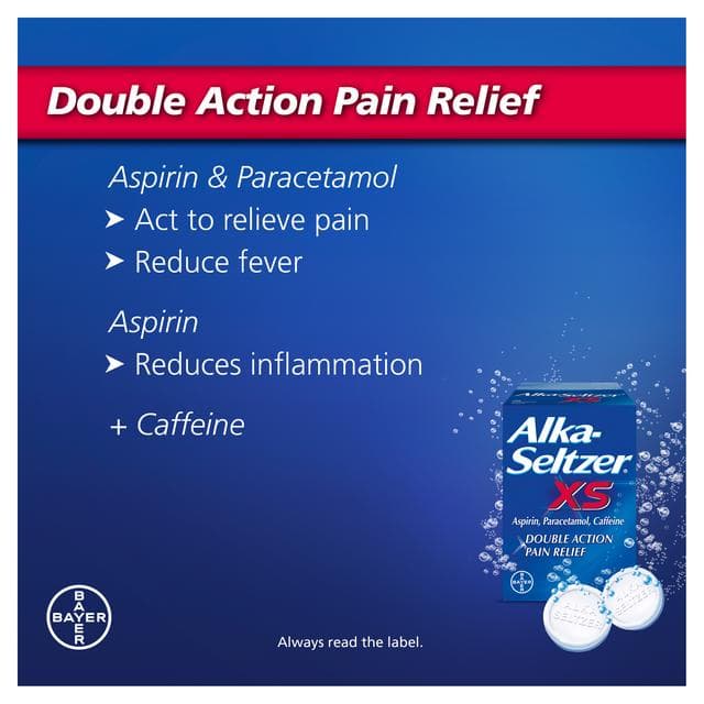Alka Seltzer Extra Strong Pain Relief Tablets x20 - gallery image 4