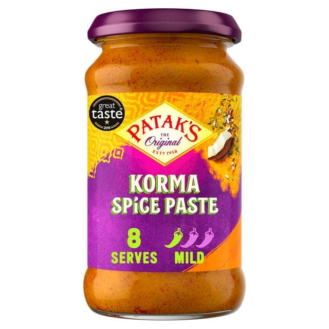 Patak's Korma Spice Paste 290g - gallery image 1