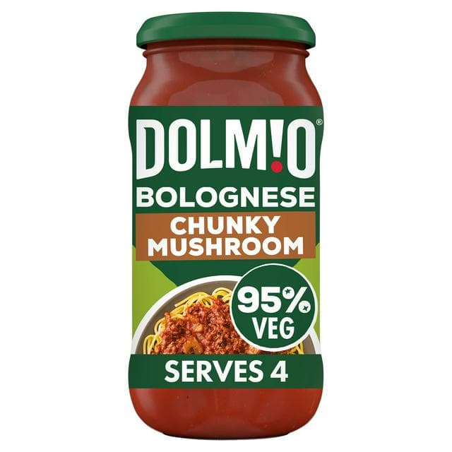 Dolmio Bolognese Chunky Mushroom Pasta Sauce 450g - gallery image 1