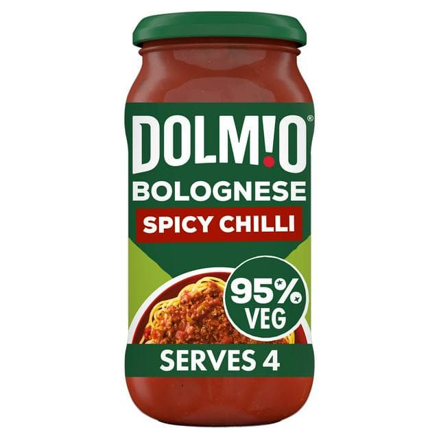 Dolmio Bolognese Spicy Chilli Pasta Sauce 450g - gallery image 1