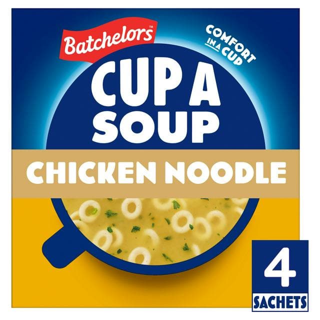 Batchelors Cup a Soup, Chicken Noodle x4 94g - gallery image 1