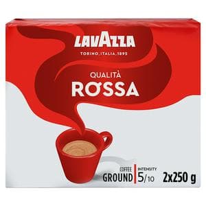 Lavazza Qualita Rossa Ground Coffee 2x250g