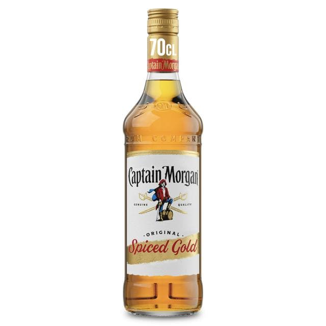 Captain Morgan Spiced Gold Rum Based Spirit Drink 70cl - gallery image 1
