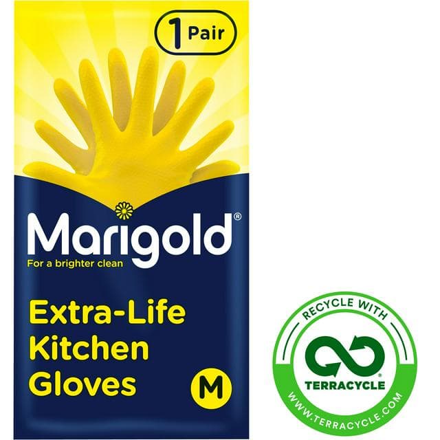 Marigold Kitchen Gloves, Medium - gallery image 1