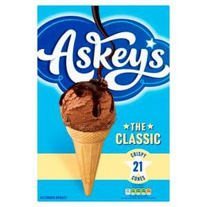 Askeys Ice Cream Cones x21