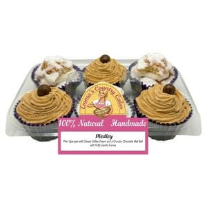Emma's Country Cakes Medley Cupcakes x6