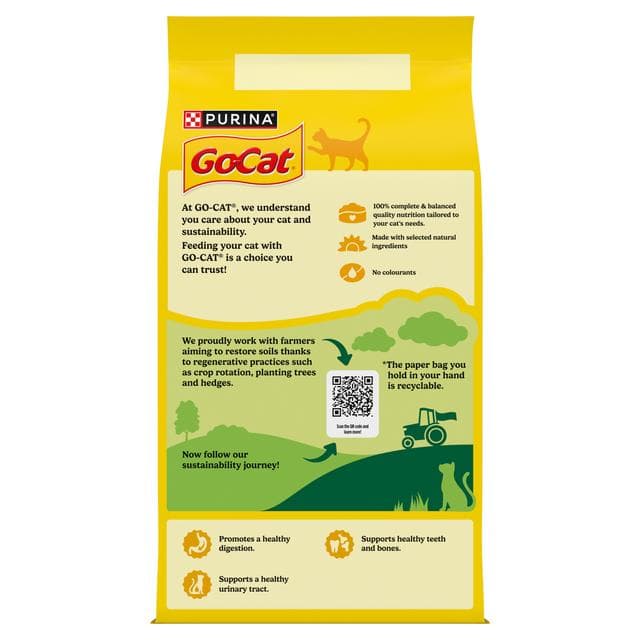 Go-Cat Chicken & Duck Adult Dry Cat Food 4kg - gallery image 2