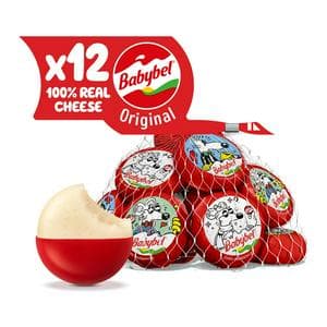 Mini Babybel Original Cheese Snacks 12x20g