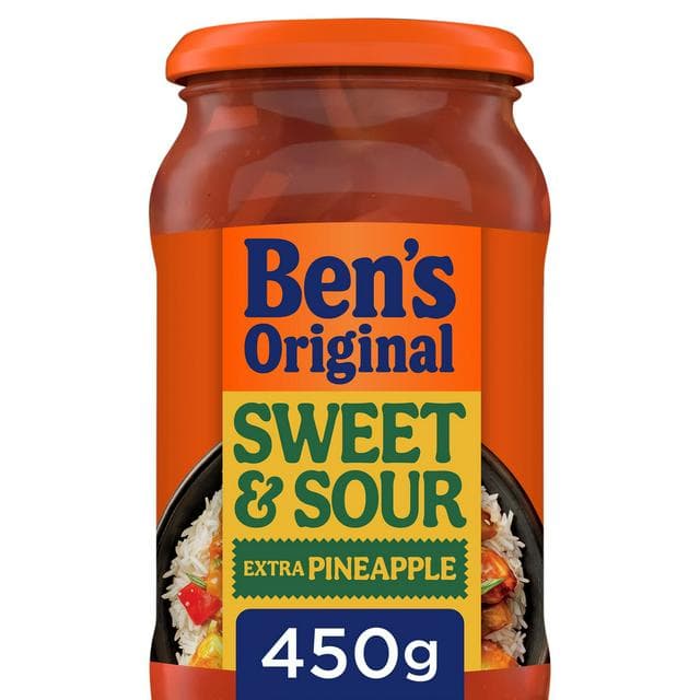 Bens Original Sweet & Sour Extra Pineapple Sauce 450g - gallery image 1