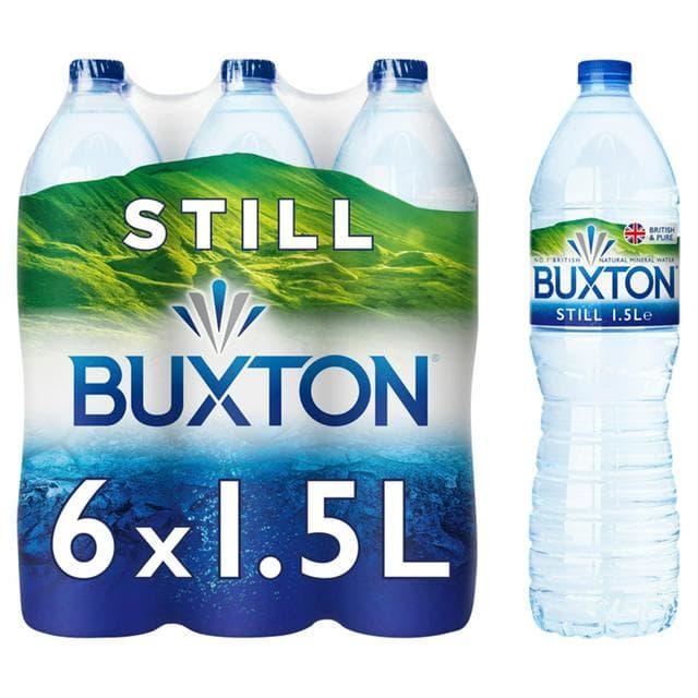 Buxton Still Natural Mineral Water 6x1.5L - gallery image 1