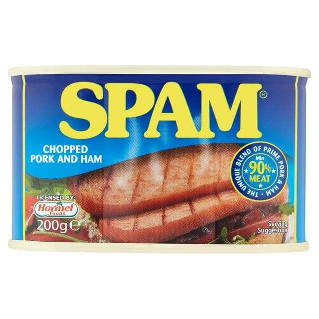 Spam Chopped Pork & Ham 200g - gallery image 1