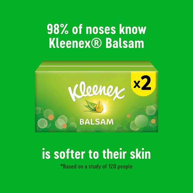 Kleenex Balsam Tissues 2x64 Sheets - gallery image 4