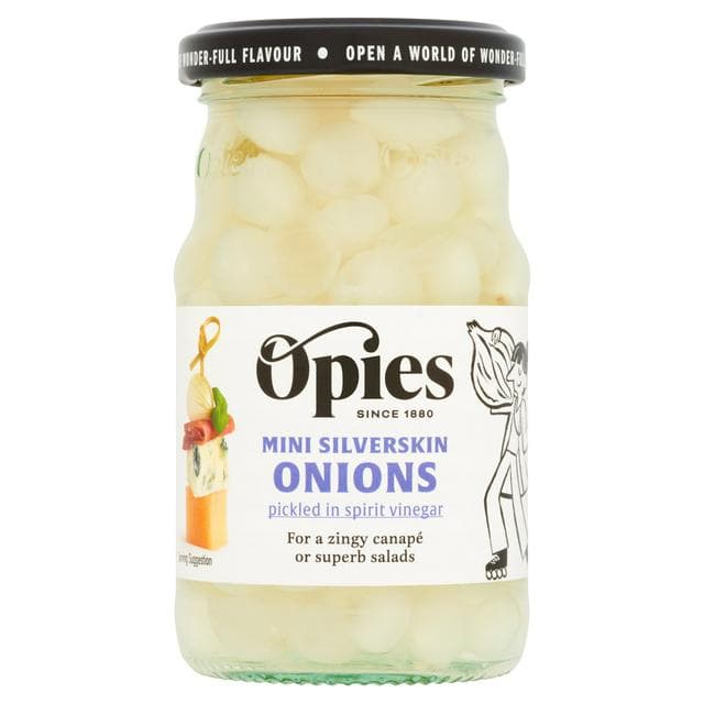 Opies Cocktail Onions with Spirit Vinegar 227g (120g*) - gallery image 1