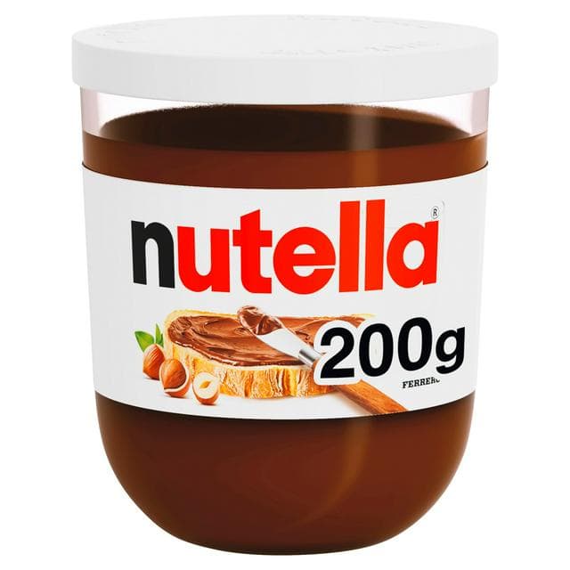 Nutella Hazelnut & Chocolate Spread 200g - gallery image 1
