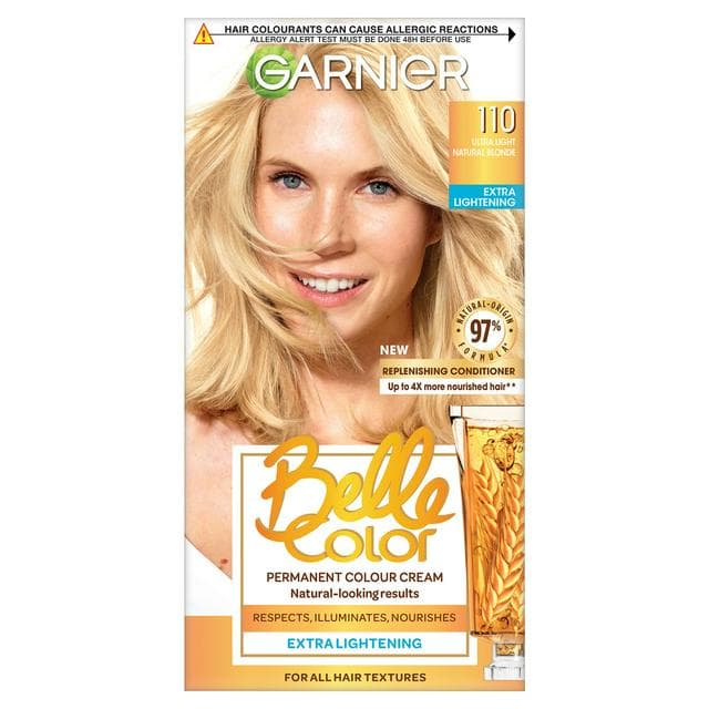 Garnier Belle Color Ultra Light Natural Permanent Hair Dye Blonde 110 - gallery image 1
