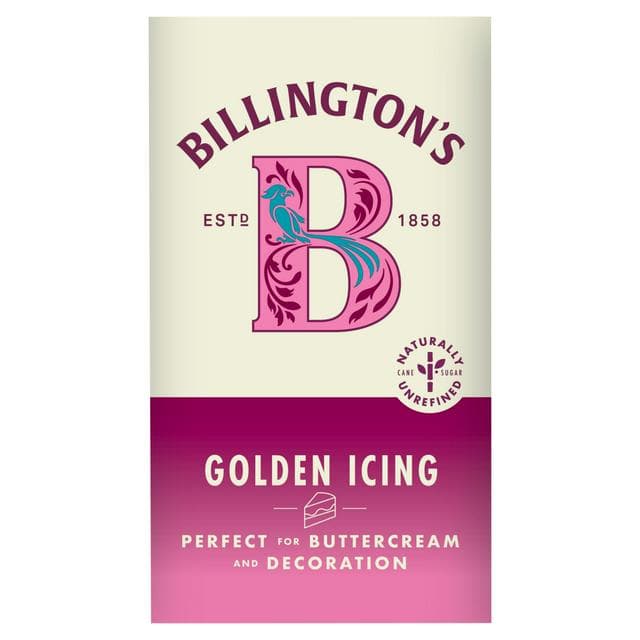 Billington's Golden Icing Sugar 500g - gallery image 1