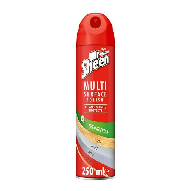 Mr Sheen Multi Surface Polish Spring Fresh 250ml - gallery image 1