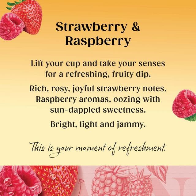 Twinings Strawberry & Raspberry Tea, 20 Tea Bags - gallery image 2