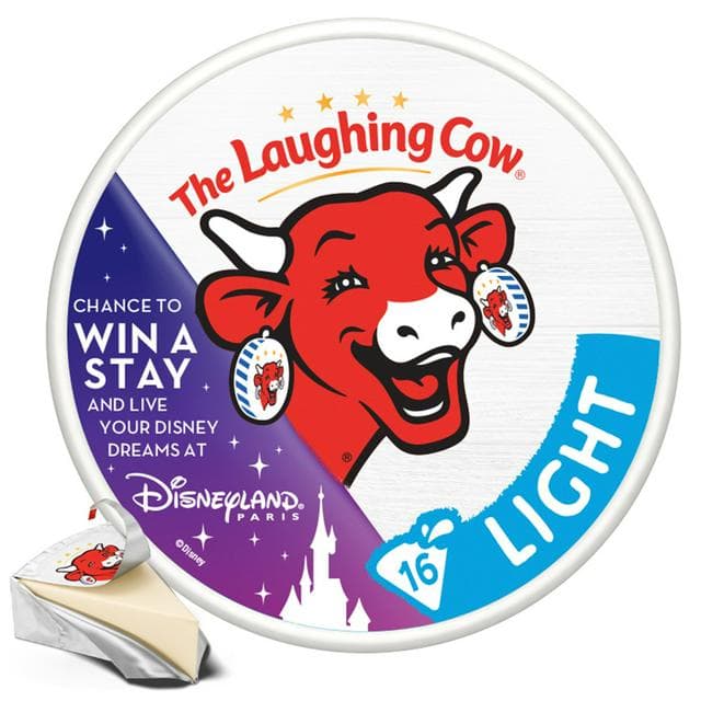 The Laughing Cow Light Cheese Spread Triangles x16 240g - gallery image 1