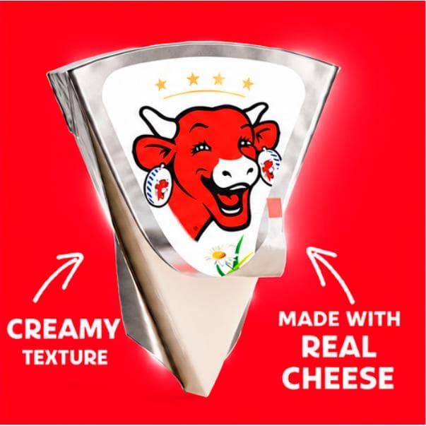 The Laughing Cow Light Cheese Spread Triangles x16 240g - gallery image 3