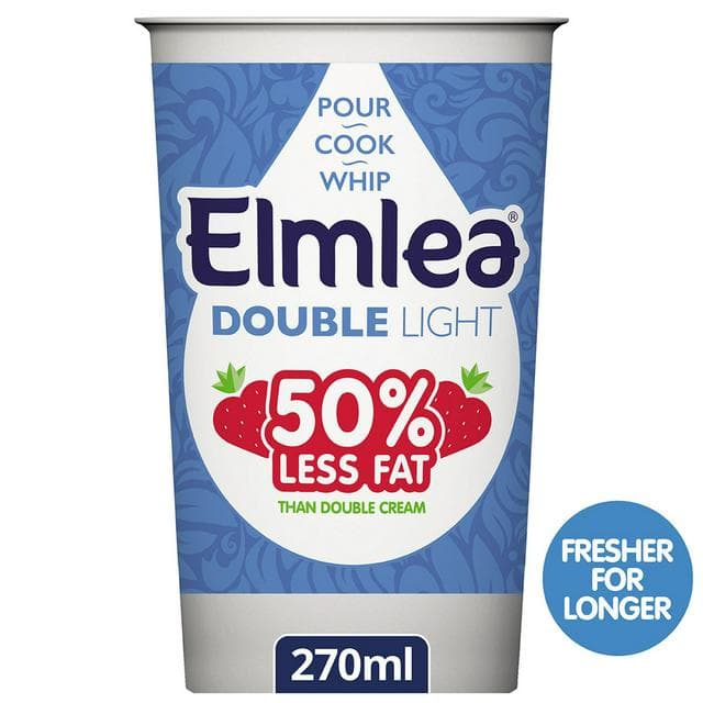 Elmlea Double Light Alternative to Cream 270ml - gallery image 1
