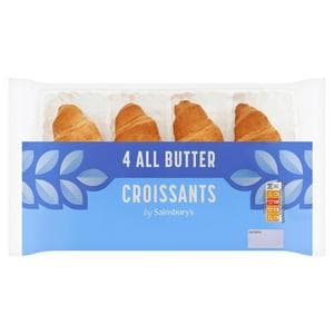 Sainsbury's All Butter Croissants x4