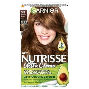 Garnier Nutrisse Permanent Hair Dye Golden Brown 5.3