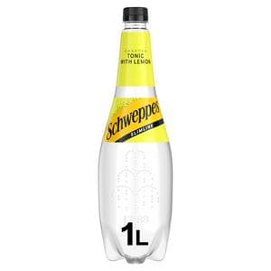 Schweppes Slimline Indian Tonic Water with Lemon 1L