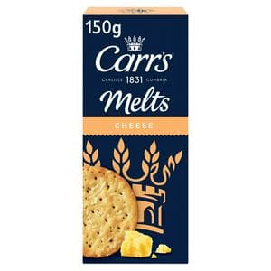 Carr's Melts Cheese Crackers 150g