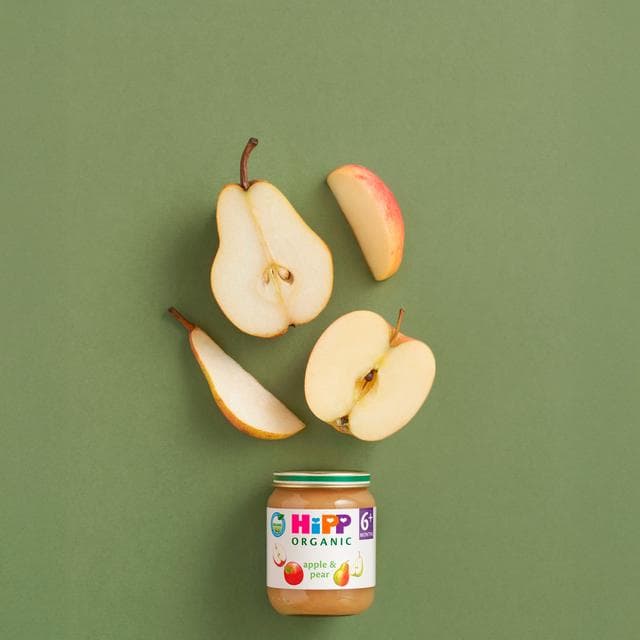 HiPP Organic Apple & Pear Baby Food Jar 6+ Months 125g - gallery image 3