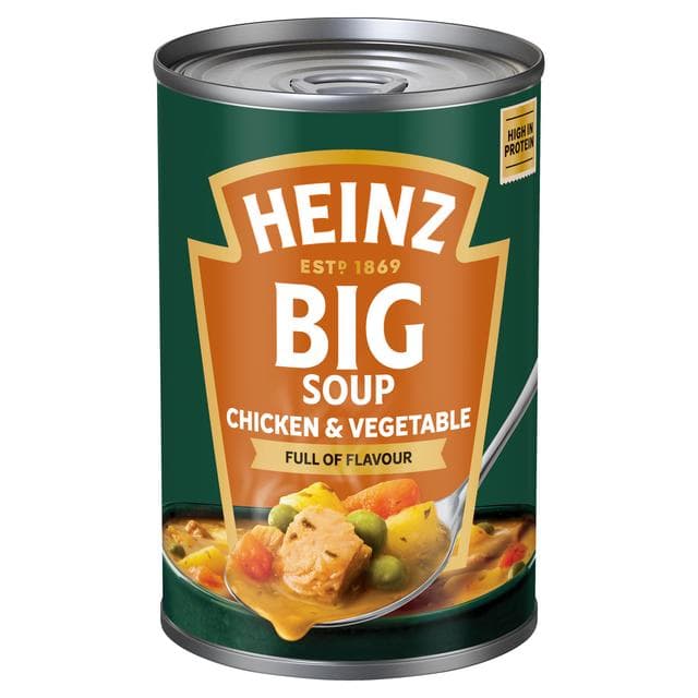 Heinz Chicken & Vegetable Chunky Big Soup 400g - gallery image 2