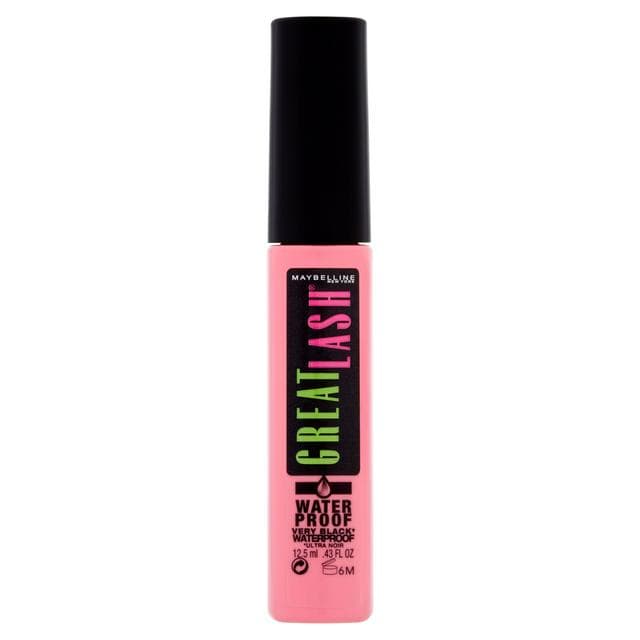 Maybelline Great Lash Black Mascara Waterproof - gallery image 1