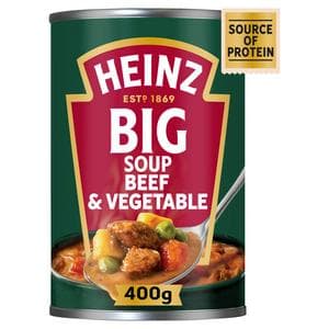 Heinz Beef & Vegetable Chunky Big Soup 400g