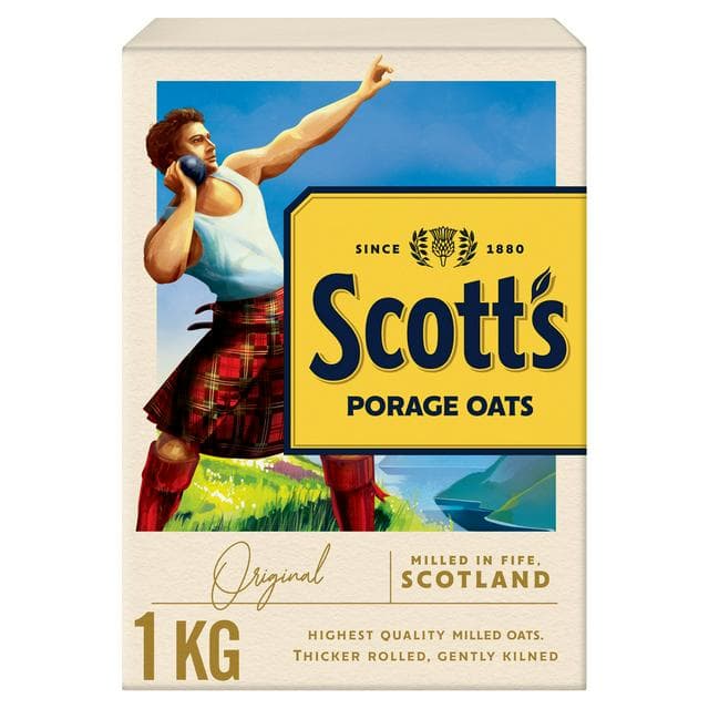 Scott's Porage Original Porridge Oats 1kg - gallery image 1