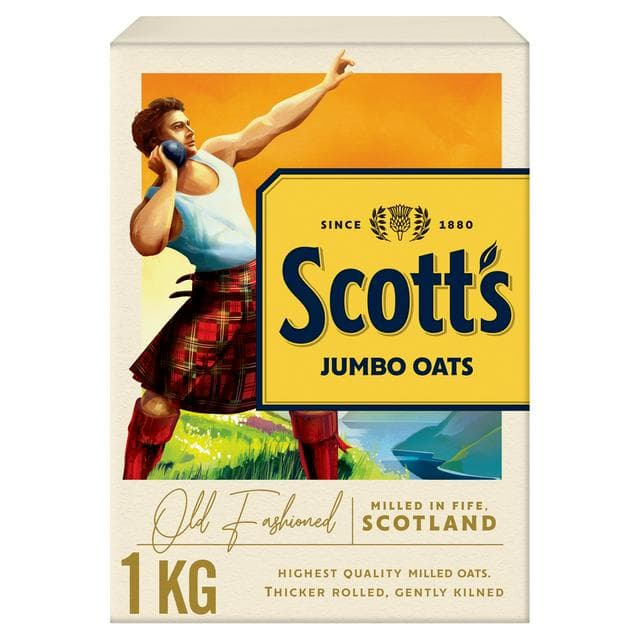 Scott's Porage Old Fashioned Porridge Oats 1kg - gallery image 1