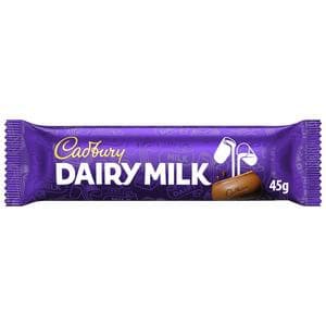 Cadbury Dairy Milk Chocolate Bar 45g