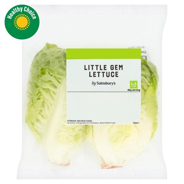 Sainsbury's Little Gem Lettuce - gallery image 1