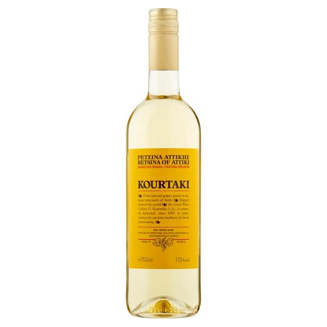 Retsina of Attiki, Kourtaki White Wine 75cl - gallery image 1