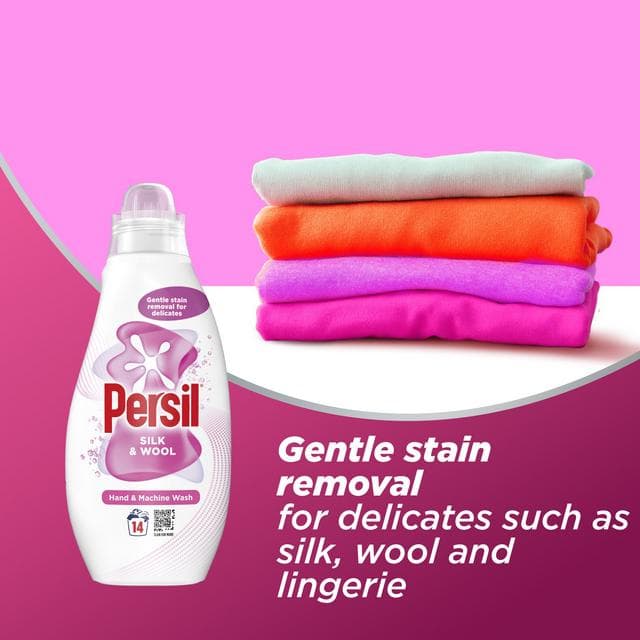 Persil Silk & Wool Delicate Washing Liquid Laundry Detergent 14 Washes 700ml - gallery image 2