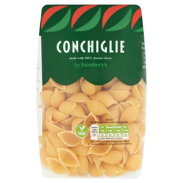 Sainsbury's Conchiglie Shells Pasta 500g - gallery image 1