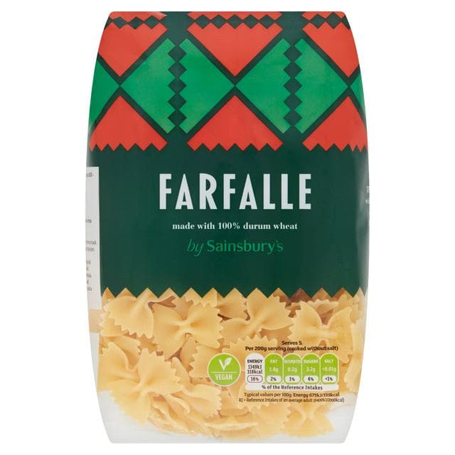 Sainsbury's Farfalle Pasta 500g - gallery image 1