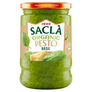Sacla Organic Basil Pesto 190g