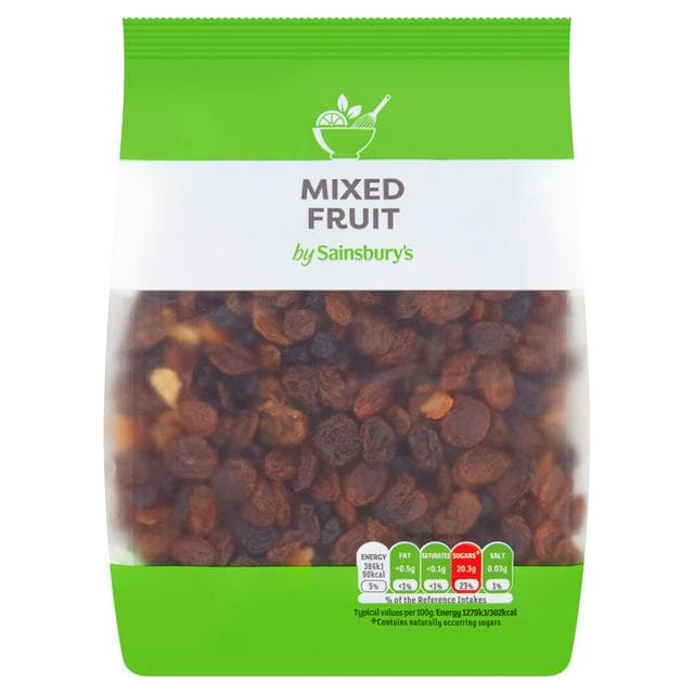 Sainsbury's Mixed Dried Fruit 500g - gallery image 1