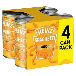Heinz Spaghetti In Tomato Sauce 4x400g