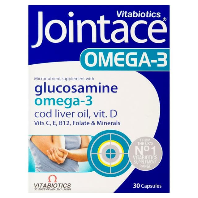 Jointace Omega 3, Cod Liver Oil & Glucosamine x30 - gallery image 1