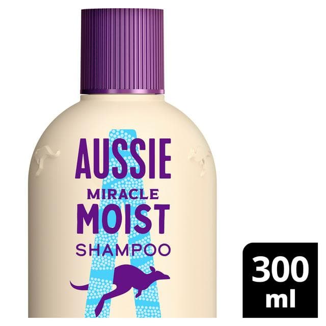 Aussie Miracle Moist Shampoo 300ml - gallery image 1