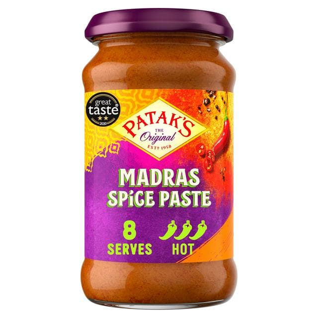 Patak's Madras Spice Paste 283g - gallery image 1