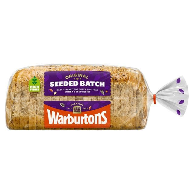 Warburtons Thick Sliced Seeded Bread 800g - gallery image 1
