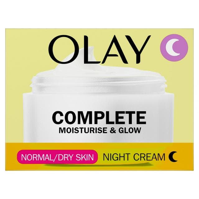 Olay Complete Moisturise & Glow Night Cream 50ml - gallery image 1